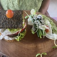 Moms favorite burger ever    at Healthy Mania in Phuket