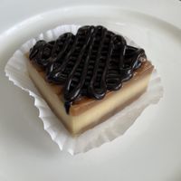 Snickers cake: almond, dates, cashew, cocoa butter, coconut milk, peanut paste, coconut oil   at Healthy Mania in Phuket