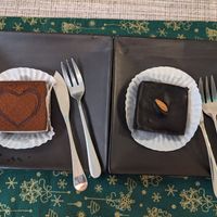 Tiramisu and brownie at Healthy Mania in Phuket