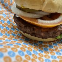 Go burger  at The Fussy Vegan - Greenside in Johannesburg