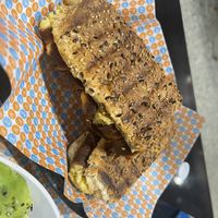 Tofu facon sub  at The Fussy Vegan - Greenside in Johannesburg