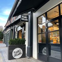 Outside the store on Salusbury Road at Planet Organic - Salusbury Rd in North West London