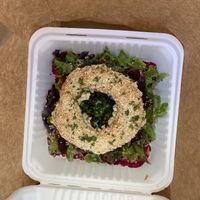 Hummus pesto sandwich   at The Garden Cafe & Restaurant in Budapest