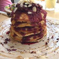 Another pancake view  at The Garden Cafe & Restaurant in Budapest