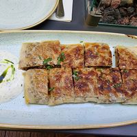 Gözleme (vg) at The Garden Cafe & Restaurant in Budapest