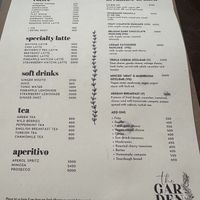   at The Garden Cafe & Restaurant in Budapest