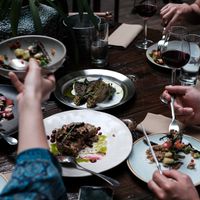  at The Garden Cafe & Restaurant in Budapest