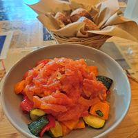 Shakshuka at The Garden Cafe & Restaurant in Budapest