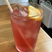 Ice tea, asked for it sweeted and it was very good  at The Garden Cafe & Restaurant in Budapest