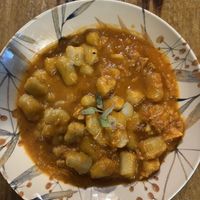 Sweet potato gnocchi and Jackfruit sauce  at Tutto Nhoque in Rio De Janeiro