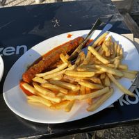 Vegane Currywurst   at Gaststätte Kulperhütte in Augsburg