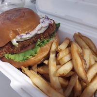 Spicy "no" chicken sandwich at 100% HP in San Juan
