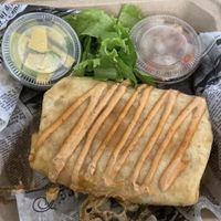 Vegan Steak Chimichanga  at 100% HP in San Juan