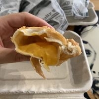 Empanadilla de queso (cheese empanada) at 100% HP in San Juan