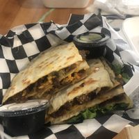 Vegan steak quesadilla!!! at 100% HP in San Juan
