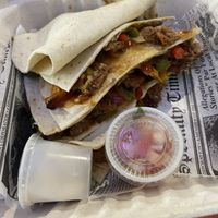 Steak quesadilla   at 100% HP in San Juan