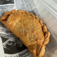 Empanadilla de Carne  #Veganuary at 100% HP in San Juan