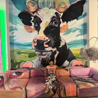 It’s a fun, funky art gallery too!  at 100% HP in San Juan