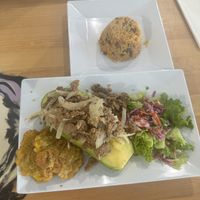 Aguacate con bistec with a side of arroz con gandules   at 100% HP in San Juan