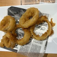 onion rings!  at 100% HP in San Juan