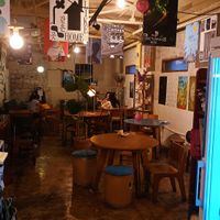 Cute café area at The Common in Daegu