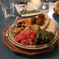 Falafel salad at The Common in Daegu