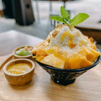 Mango bingsoo at U:Dessert Story in San Francisco