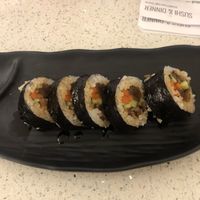 I forget the name, but was a veggie roll with mushrooms at Japanese Grandma's in Hanapepe