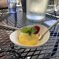 Lilikoi gelato    at Japanese Grandma's in Hanapepe