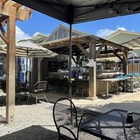Really nice outdoor seating area    at Japanese Grandma's in Hanapepe