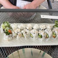 Veggie sushi  at Japanese Grandma's in Hanapepe