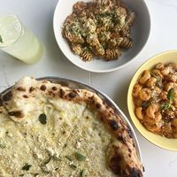 Quattro formagi, radiatori, elbows + vodka sauce  at Sestina - Culver City in Culver City