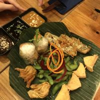 Mix of starters  at Ryu - Vietnamese Streetfood in Augsburg