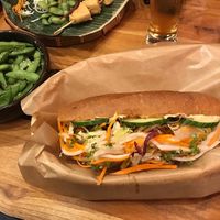 Banh mi with tofu  at Ryu - Vietnamese Streetfood in Augsburg