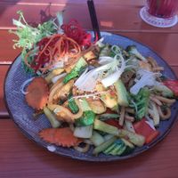 Fried udon at Ryu - Vietnamese Streetfood in Augsburg