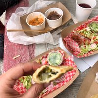 Quesadilla with rajas poblanas at El Antojo at Joe's Deli - Maybe closed in Los Barriles