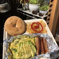 Ultimate Breakfast Platter  at The Happy Vegan in San Francisco