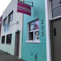 Restaurant building at The Happy Vegan in San Francisco