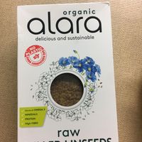 Flax seeds  at Earthfare in Glastonbury