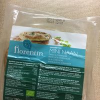 Vegan naan  at Earthfare in Glastonbury