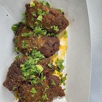 Boneless Hot Wings. Amazing!  at Vegan Time Cafe in Stone Mountain