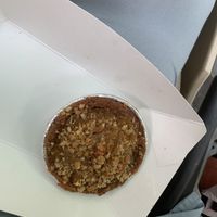 Butternut squash pie   at Vegan Time Cafe in Stone Mountain