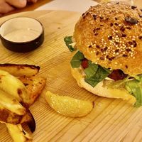 Nolimeat burger
  at Nativa in Rome