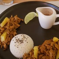 Riso e chicken at Nativa in Rome