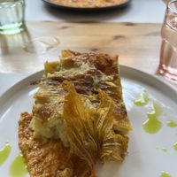 Lasagna and risotto   at Nativa in Rome