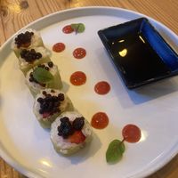 Strawberry maki   at Nativa in Rome