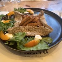 Filled buckwheat pancakees  at Nativa in Rome