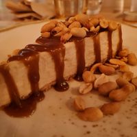 Peanut cheesecake at Nativa in Rome
