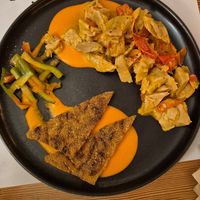 Non pollo ai peperoni at Nativa in Rome