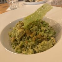 Pea risotto  at Nativa in Rome